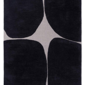 Brink en Campman - Decor Bruta Off-Black 092205 - 250x350 cm Vloerkleed