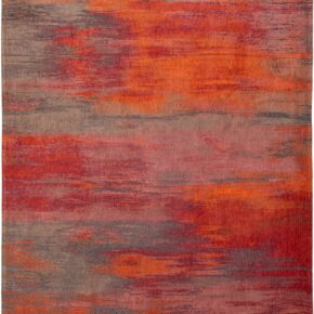 Louis de Poortere - 9116 Atlantic Monetti Hibiscus Red - 80x150 cm Vloerkleed