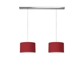 Home sweet home hanglamp Beam 2 Bling Ø 35 cm - rood