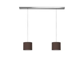 Home sweet home hanglamp Beam 2 Bling Ø 20 cm - bruin