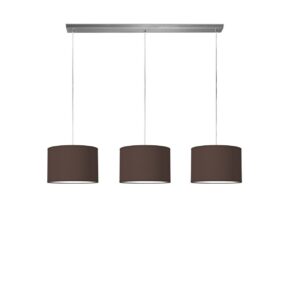 hanglamp beam 3 bling Ø 30 cm - bruin