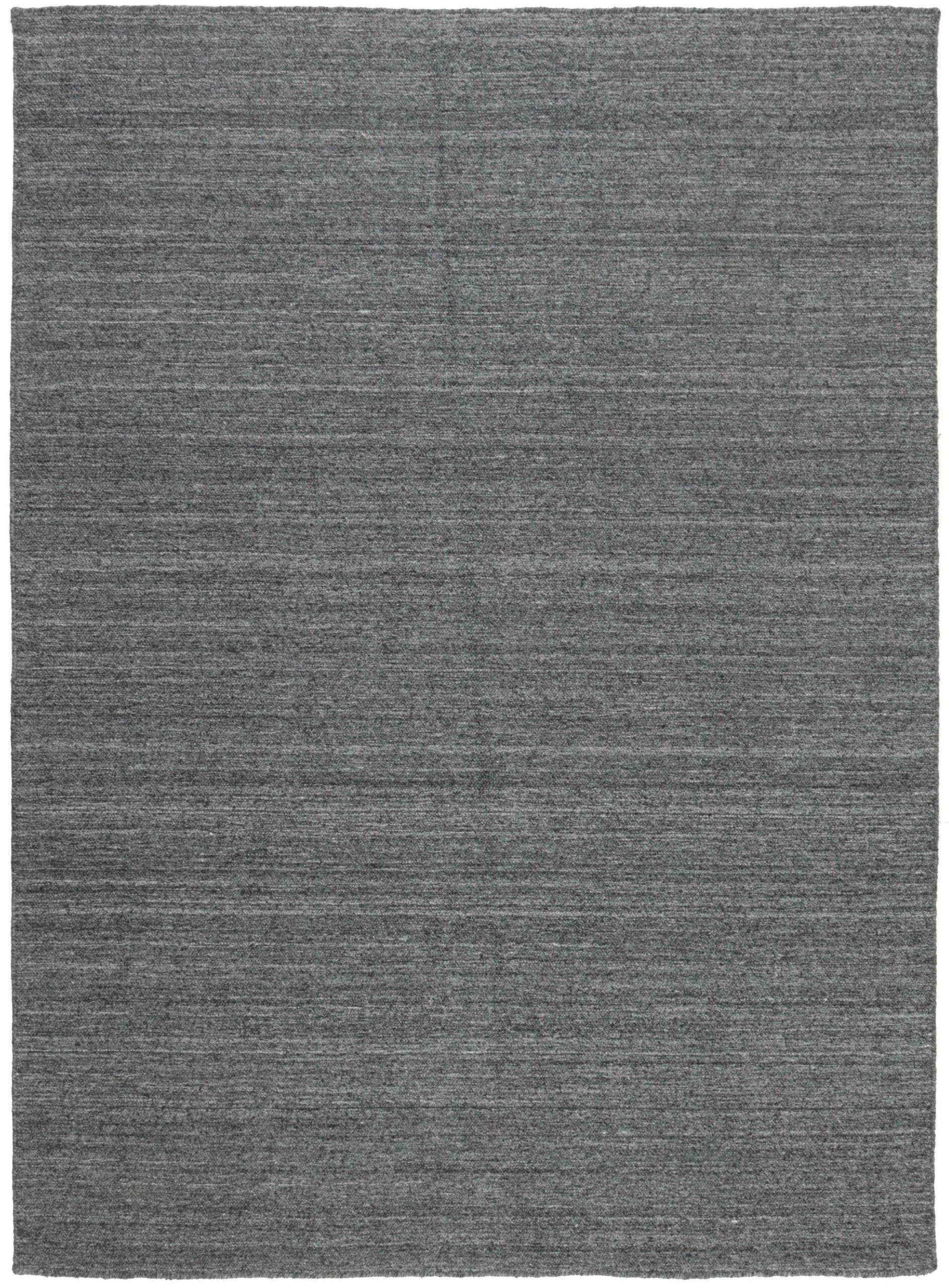 MOMO Rugs - Nouveau Plain Dark Grey - 250x350 cm Vloerkleed