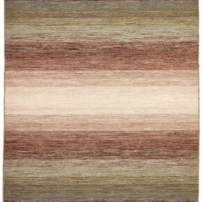 MOMO Rugs - Panorama Kelim Green Multi - 60x90 cm Vloerkleed