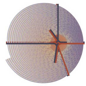 Moooi Carpets - Bow Beijing - 350 rond Vloerkleed