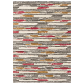 Sanderson - Ishi Red Charcoal 146000 - 250x350 cm Vloerkleed