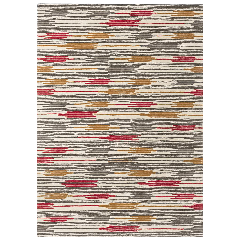 Sanderson - Ishi Red Charcoal 146000 - 250x350 cm Vloerkleed