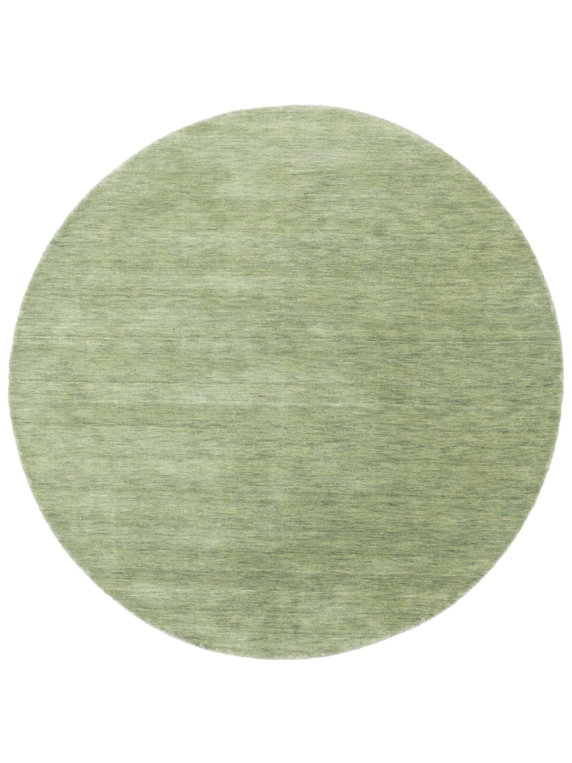 MOMO Rugs - Vloerkleed Panorama Uni Rond Green - 250 rond