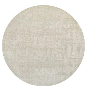 Louis de Poortere - Rond vloerkleed Baobab Structures 9197 Dry Beige - 240 rond