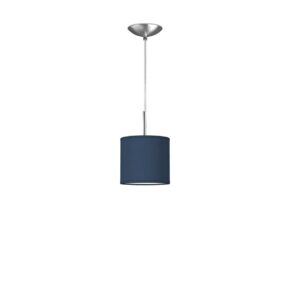 hanglamp tube deluxe bling Ø 16 cm - blauw