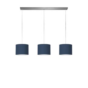 hanglamp beam 3 bling Ø 25 cm - blauw