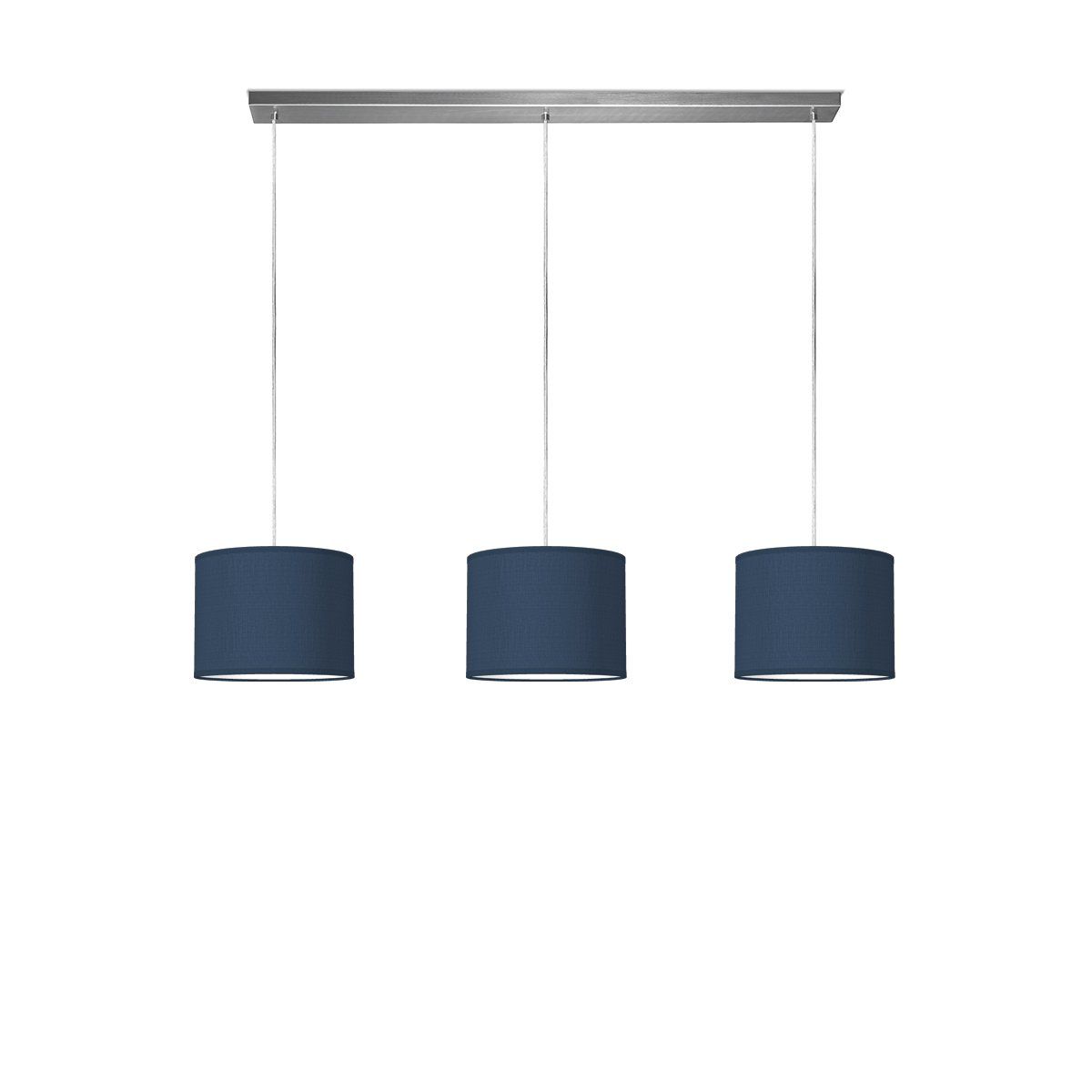 hanglamp beam 3 bling Ø 25 cm - blauw