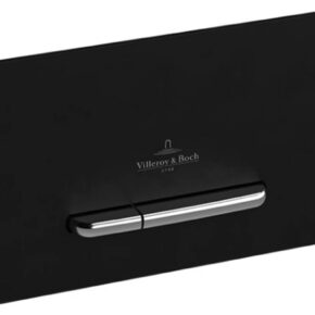 Villeroy & Boch ViConnect Bedieningsplaat 26x15 cm Black Matt