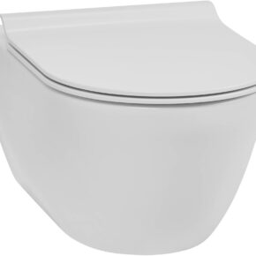 Ben Segno hangtoilet met toiletbril slimseat Xtra glaze+ Free flush mat wit