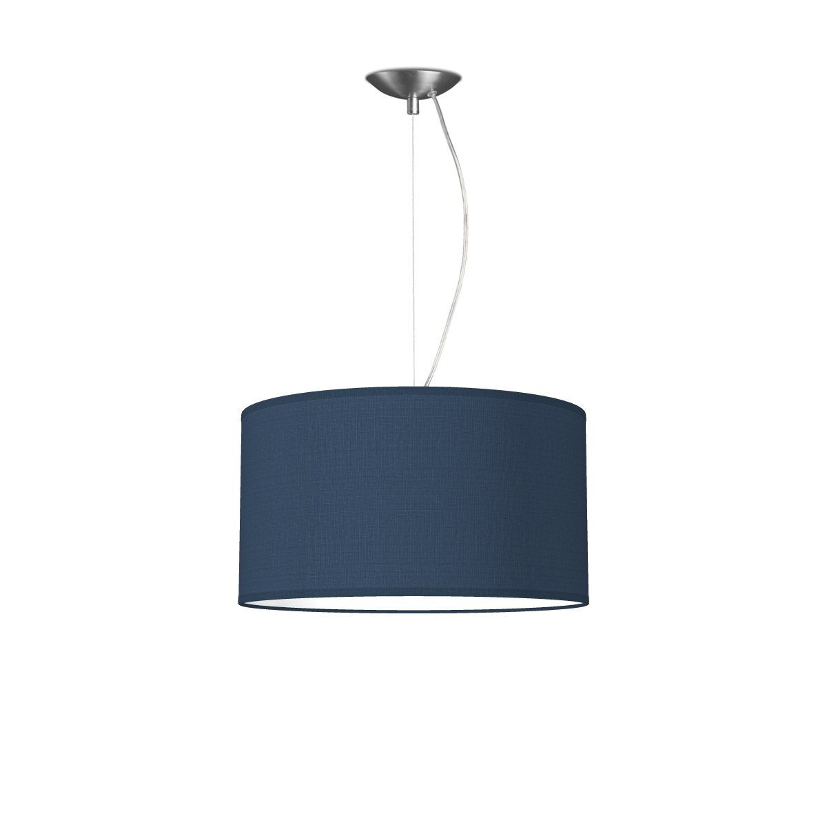 hanglamp basic deluxe bling Ø 40 cm - blauw