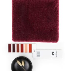 Naturais (by MOMO Rugs) - Vloerkleed MOMO Rugs Naturais Smooth Royal Red -
