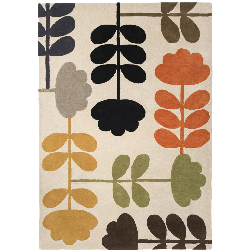 Orla Kiely - Cut Stem Multi 061405 - 250x350 cm Vloerkleed