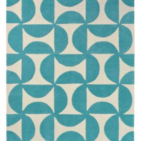 Scion - Forma Marine 26207 - 250x350 cm Vloerkleed