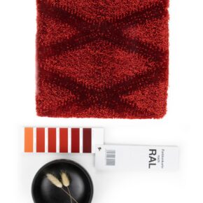 Naturais (by MOMO Rugs) - Vloerkleed MOMO Rugs Naturais Smooth Dark Red -