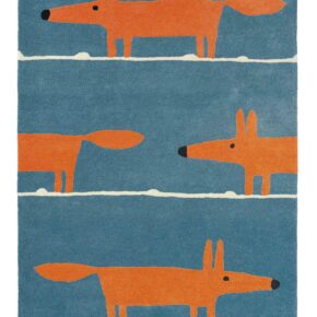 Scion - Mr Fox Denim 25318 - 090x150 cm Vloerkleed