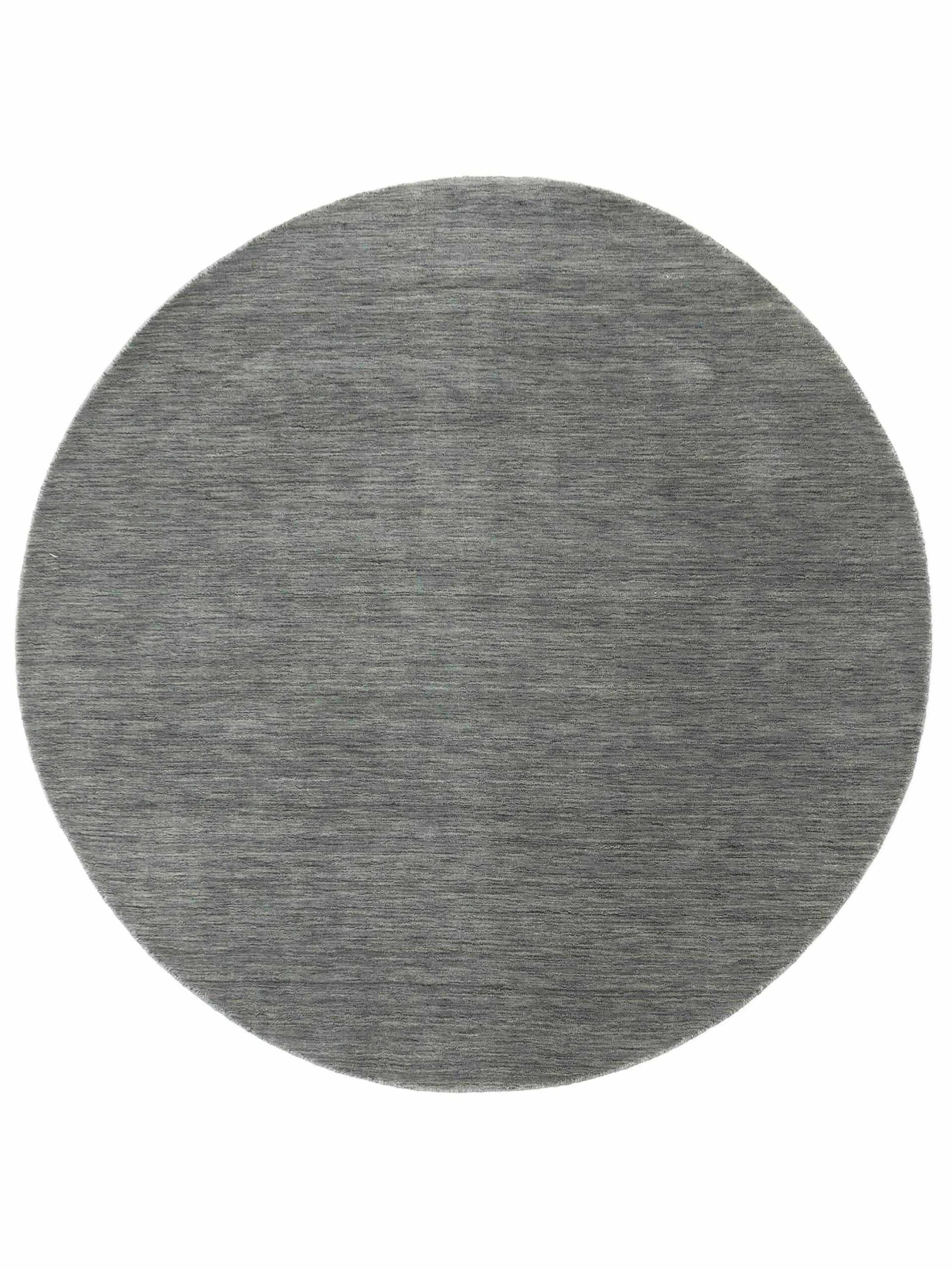 MOMO Rugs - Vloerkleed Panorama Uni Rond Dark Grey - 250 rond