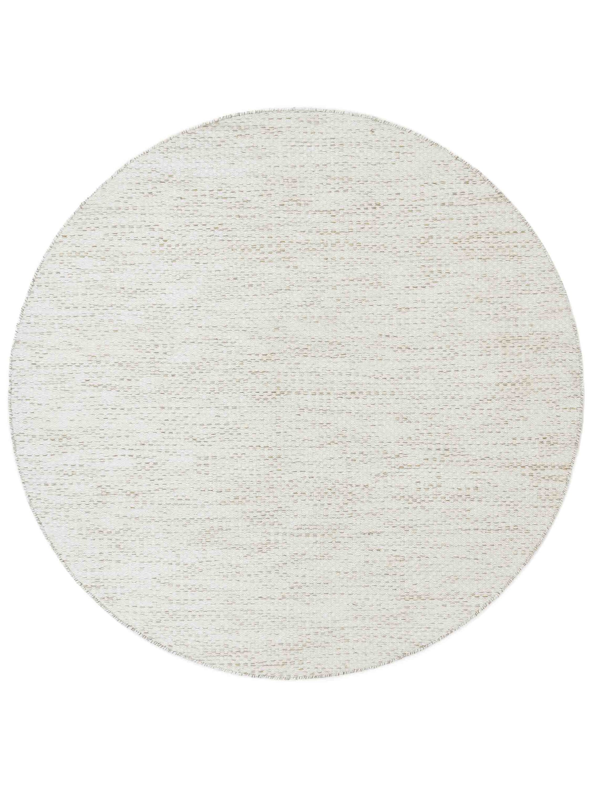 MOMO Rugs - Vaasa White Natural Rond - 200 rond Vloerkleed