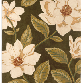 Sanderson - Grandiflora Olive 145607 - 250x350 cm Vloerkleed