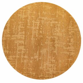 Louis de Poortere - Rond vloerkleed Baobab Structures 9201 Madagascar Gold - 240 rond
