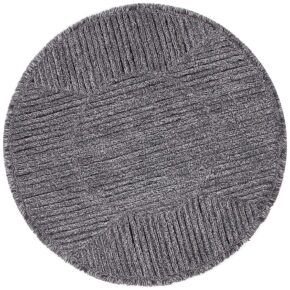 Woolable - Black Tea Lorena Canals - 160 rond Vloerkleed