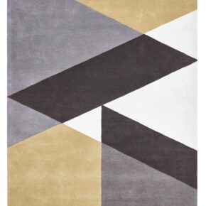 Claire Gaudion - Sark Coupee Taupe - 170x240 cm Vloerkleed