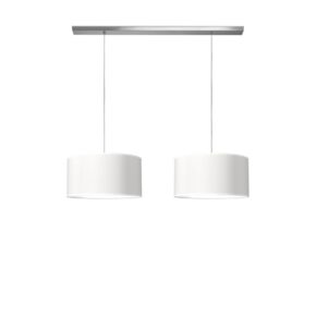 Home sweet home hanglamp Beam 2 Bling Ø 45 cm - wit