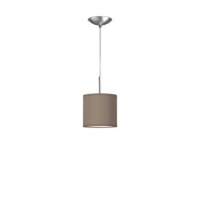 hanglamp tube deluxe bling Ø 16 cm - taupe