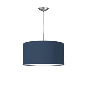 hanglamp tube deluxe bling Ø 45 cm - blauw