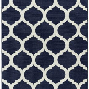 Easy Living - Antibes Blue Trellis -