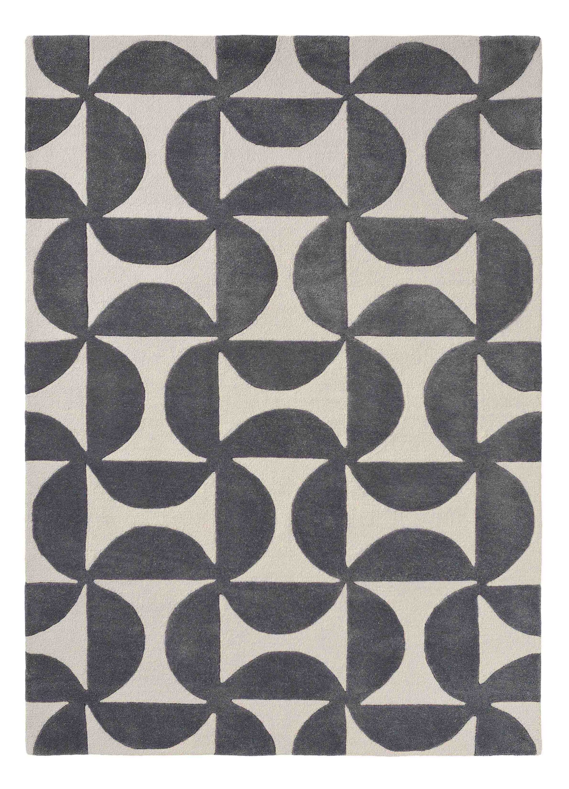 Scion - Forma Liquorice 26205 - 250x350 cm Vloerkleed