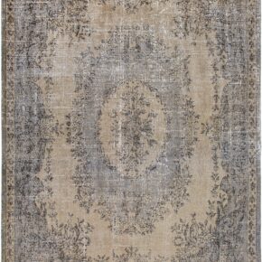 Louis de Poortere - 9138 Palazzo Colonna Taupe - 280x360 cm Vintage Vloerkleed