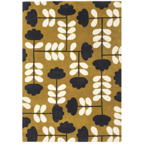 Orla Kiely - Cut Stem Dijon 060806 - 250x350 cm Vloerkleed