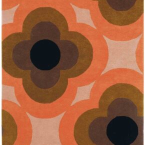 Orla Kiely - Pulse Pink 60305 - 250x350 cm Vloerkleed