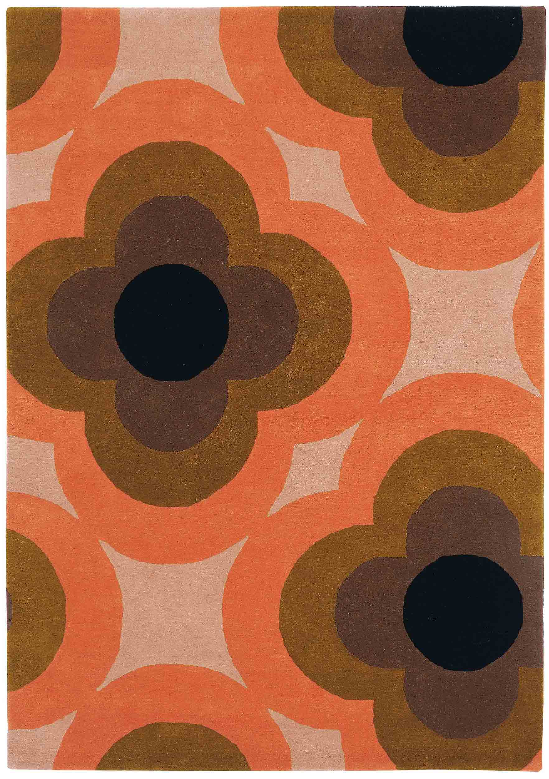 Orla Kiely - Pulse Pink 60305 - 250x350 cm Vloerkleed