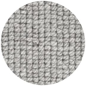Monasch - Let It Rib Mist Rond - 350 rond Vloerkleed