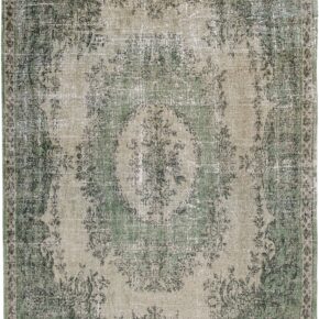 Louis de Poortere - 9142 Palazzo Este Green - 280x360 cm Vintage Vloerkleed