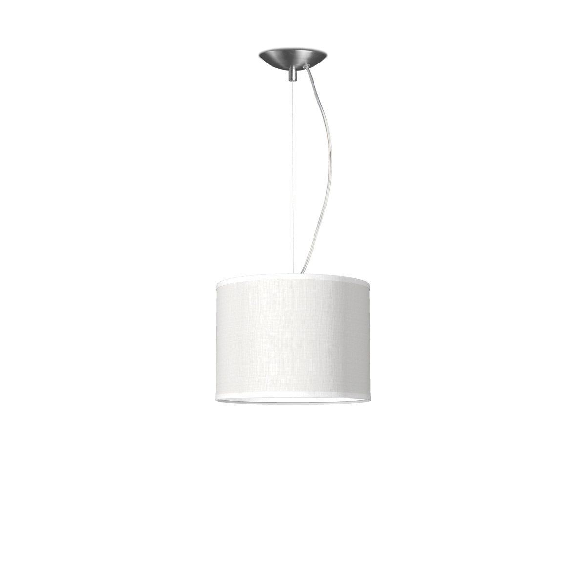 hanglamp basic deluxe bling Ø 25 cm - wit