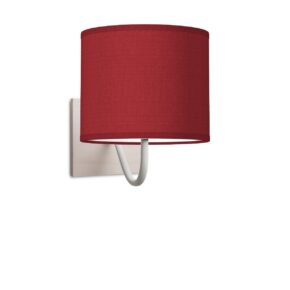 wandlamp beach bling Ø 20 cm - rood