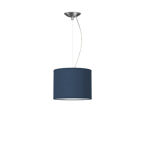 hanglamp basic deluxe bling Ø 25 cm - blauw