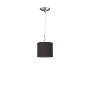 hanglamp tube deluxe bling Ø 16 cm - zwart
