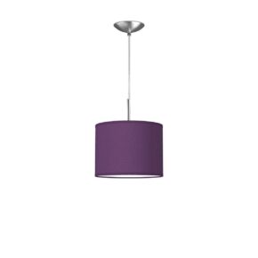 Home sweet home hanglamp Tube deluxe bling Ø 25 cm - paars
