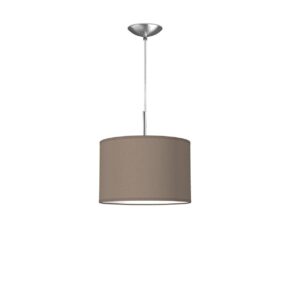 hanglamp tube deluxe bling Ø 30 cm - taupe
