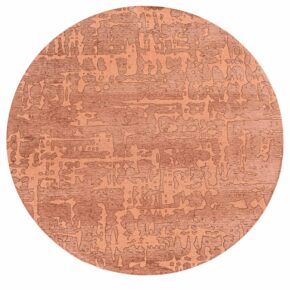 Louis de Poortere - Rond vloerkleed Baobab Structures 9199 ZA Copper - 240 rond