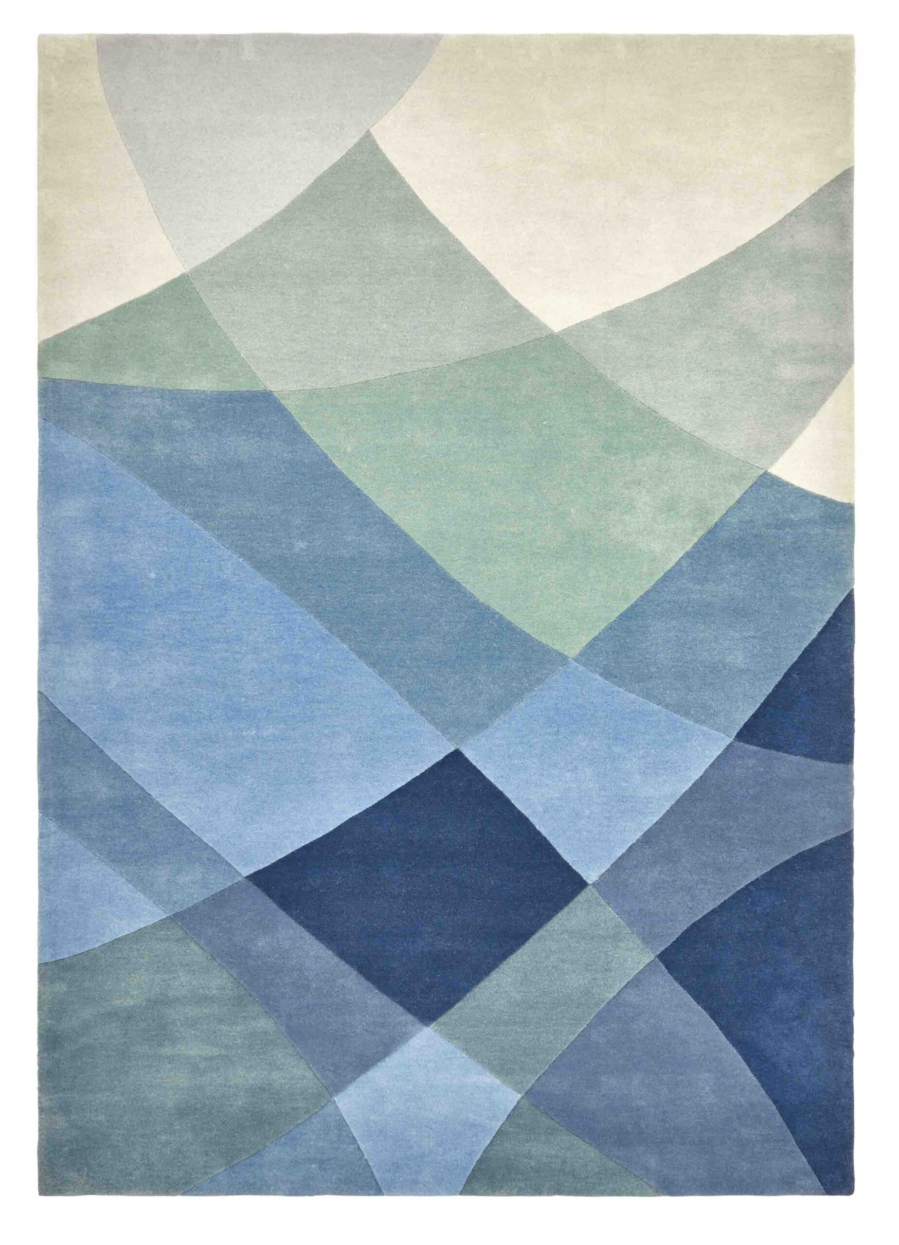 Claire Gaudion - Rhythmic Tides Indigo - 200x300 cm Vloerkleed