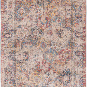 Louis de Poortere - 8713 Antiquarian Khedive Multi - 290x390 cm Vintage Vloerkleed