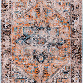 Louis de Poortere - 8705 Antiquarian Seray Orange - 290x390 cm Vintage Vloerkleed